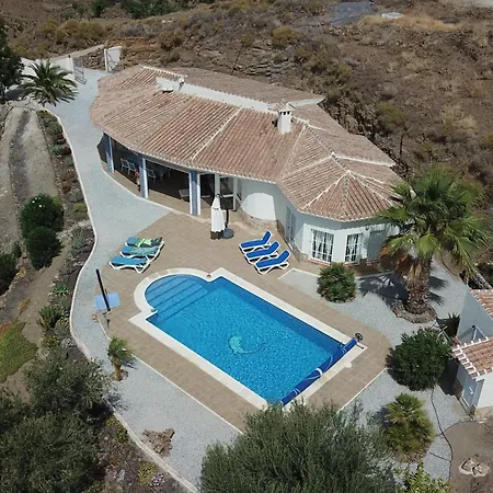 Villa Camakini With Heated Pool And Sea View Arenas (Malaga)